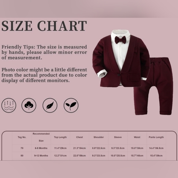 Halloween Costume As Ron Burgandy From "Anchorman" Size (9-12mths) - Picture 5 of 6